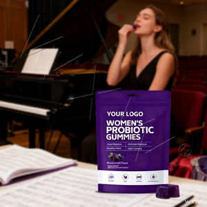 Gommes probiotiques sans sucre pour la santé féminine avec extrait probiotique pour l'équilibre des levures et le métabolisme Prix d'usine - Product Image 5