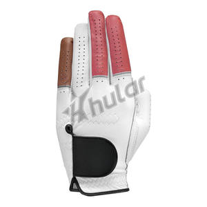Unisex Premium Cabretta Genuine Leather Golf Gloves Customized Right <b>Hand</b> Summer Sports Gear for Cycling <b>Hand</b> <b>Grips</b> Included - Product Image 1