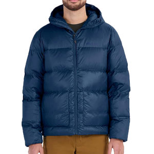 2025 hiver grande taille bulle doudoune hommes en plein air chaud Quilting manteau fermeture à glissière Logo personnalisé longue régulière - Product Image 6
