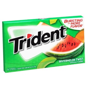 Kualitas tinggi tri-dent tropis buah permen karet dalam kotak besar harga grosir tri-dent gula permen karet gratis permen karet - Product Image 3