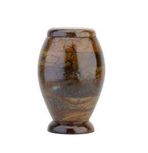 Lightning Strikes Urna de cremación de madera para cenizas Tapa roscada Urna giratoria para cenizas humanas o contenedor de cenizas de mascotas - Product Image 2