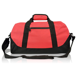 Sac de sport de luxe brodé avec logo personnalisé double panneau imperméable polyester durable multi-poches gym fitness hommes femmes - Product Image 1