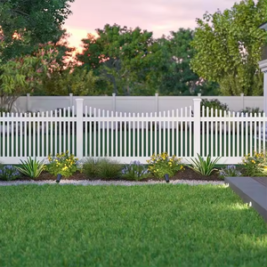 Panneau de clôture de sécurité en PVC blanc blanc Clôture de jardin pour enfants - Product Image 6