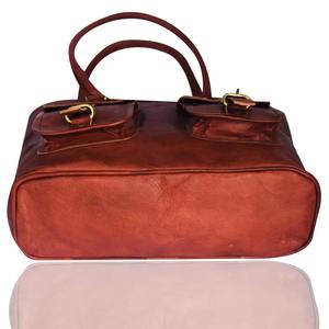 Bolso de hombro de cuero de lujo para mujer con material duradero para viajes de trabajo y compras de proveedor indio - Product Image 2