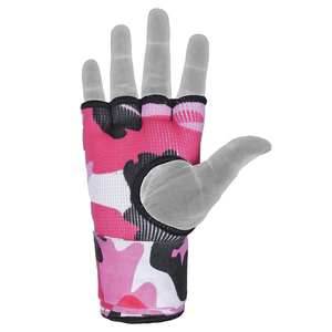 Camo impreso en contraste de diferentes colores buena venta servicio OEM transpirable último estilo boxeo Gel acolchado envolturas de mano - Product Image 2