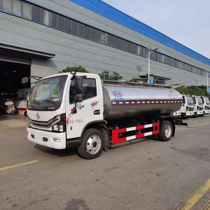 Camión de transporte de leche fresca aislado, manual, 4x2, de 5000 litros, camión cisterna de leche de 5 toneladas, barato, en venta - Product Image 4