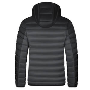 Wholesale New Fashion Premium Quality Slim Heated Cotton Filled Padded Bomber <b>Jacket</b> for <b>Men</b> Customized ODM <b>Canvas</b> Fabric Winter - Product Image 2