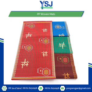 Outdoor <b>Carpets</b> Manufacturer of Standard Quality Customized Design Waterproof 100% Polypropylene Mat PP Woven Plastic Mats - Product Image 6