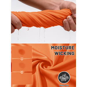 <b>Men</b> Short Sleeve Label Button Polo <b>Shirts</b> Summer Light Weight Solid Color <b>Stretch</b> Comfortable Casual Tops Tees <b>Men's</b> Polo <b>Shirts</b> - Product Image 5