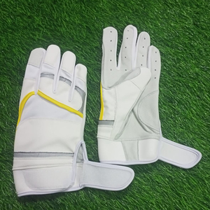 Wholesale Price Professional Baseball and <b>Softball</b> Batting Gloves for Men/Women Durable Black and White Design - Product Image 1
