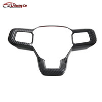 Kit d'intérieur de voiture en ABS aspect fibre de carbone, couvre-volant pour Ford Mustang Ecoboost Gtd Shelby Super Snake S650 2024+