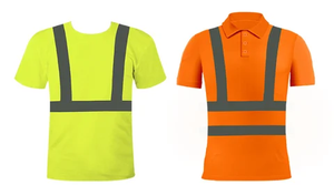 Vêtements haute visibilité Chemises respirantes à coupe sèche Sécurité réfléchissante Vert Sécurité Travail Chemises de construction avec logo personnalisé - Product Image 4