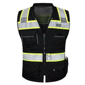 เสื้อกั๊กนิรภัยสำหรับงานก่อสร้างเสื้อกั๊กรักษาความปลอดภัยกันน้ำปรับแต่งโลโก้ได้ - Product Image 5