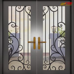 Elegantes puertas de entrada de hierro forjado diseños seguros y elegantes para elevar su hogar es la apariencia del proveedor de Vietnam - Product Image 4