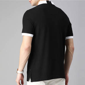 Polo décontracté à manches courtes pour homme, coupe ajustée, en coton, fabriqué au Pakistan, en vente en ligne - Product Image 4