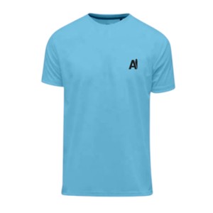 เสื้อยืดกีฬาสำหรับผู้ชายผ้าฝ้าย100% พรีเมี่ยมสำหรับเล่นฟิตเนสวิ่งระบายอากาศแห้งเร็วกันรอยยับเป็นมิตรกับสิ่งแวดล้อม - Product Image 1