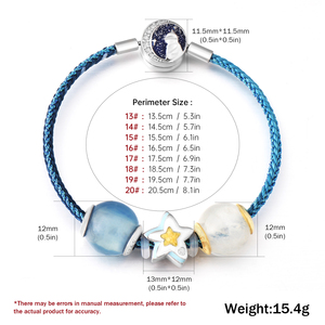 Hot Cute Pentagram Cat 925 <b>Sterling</b> <b>Silver</b> Handmade Braided Rope <b>for</b> <b>Bracelet</b> <b>for</b> Women Fashion <b>for</b> <b>Bracelet</b> <b>for</b> Birthday Gift - Product Image 4