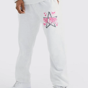 Chándal blanco de invierno para hombre con logotipo personalizado de alta calidad OEM, ropa de talla grande - Product Image 4