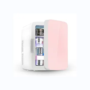 Kozmetik güzellik cilt bakımı için Mini buzdolabı 10L soğutucu kutu taşınabilir mini buzdolabı 12v
