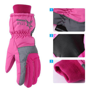 Winter Warm Ski Mittens Snowboarding <b>Gloves</b> Lining Windproof Outdoor Ski Sports <b>Gloves</b> - Product Image 6