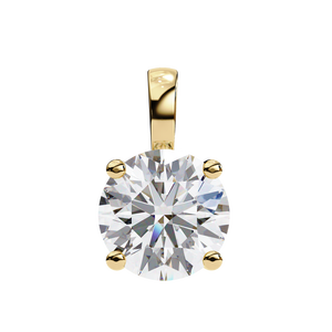 Pendentif en or 18 carats avec diamant cultivé en laboratoire pour femmes - Product Image 2