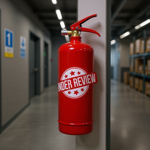 Extintor de Polvo Seco Italiano de 1 kg, Alta Calidad, 8A 34B C-PED 2014/68/EU-MED 2014/90/EU, Producto de Fábrica - Product Image 3