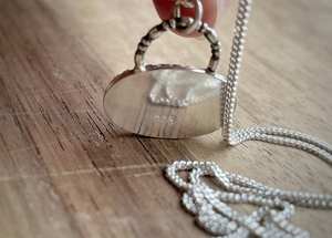 Collar de Plata de Ley con Rodio y Seraphinite Único, Hecho a Mano, con Piedras Preciosas, para Mujer, Joyería de Aniversario - Product Image 2