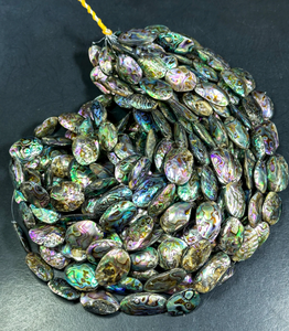 Coquille d'ormeau naturelle Paua Ormer pour la vente en gros, adaptée à la décoration artisanale, à la fabrication de bijoux et à la décoration intérieure - Product Image 2