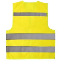 Gilet de sécurité haute visibilité, léger, résistant à l'eau, séchage rapide, respirant, en nylon/polyester, pour les travailleurs du bâtiment
