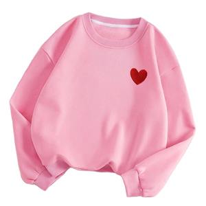 Sudadera de cuello redondo para hombre de algodón en blanco con hombros caídos y logotipo bordado personalizado sudadera de lana con estampado de farol para hombre Street 2024 - Product Image 1