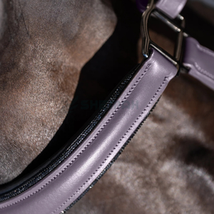 Brida de caballo de cuero estilo sillín inglés elegante y fuerte diseñada para una función cómoda y rendimiento al aire libre en todos los paseos - Product Image 3