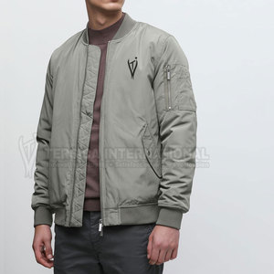 Classique hommes Bomber veste d'hiver chaud matelassé manteau pour le travail et les sorties décontractées mode hommes Bomber veste - Product Image 2