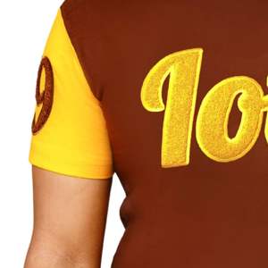 Iota Phi Theta 1963 Chenille camiseta Premium algodón griego ropa bordada fraternidad Logo clásico ajuste cómodo tela - Product Image 6