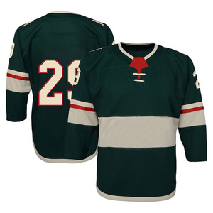 High Quality Custom Hockey Jerseys OEM Service Sublimated Team Uniforms Blank Referee Jerseys Sewn Patterns <b>Ice</b> Hockey Jersey - Product Image 3