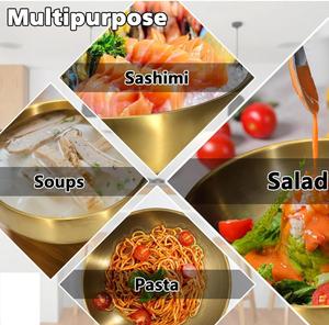 Cuencos de Metal Hechos a Mano con Acabado Antiguo para Eventos Culturales, Cafeterías, Comedores, Bodas y Reuniones Familiares - Product Image 2