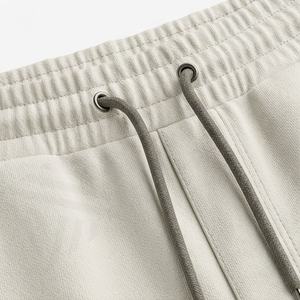 Men Track Pants <b>Joggers</b> Sports Gym Pants Elastic Waist <b>Zip</b> <b>Pockets</b> Heavyweight Men's Pants Washed Soft Customized Color - Product Image 4