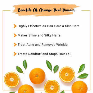 Polvo de Cáscara de Naranja para el Cuidado y Peinado del Cabello Multiusos - Product Image 5