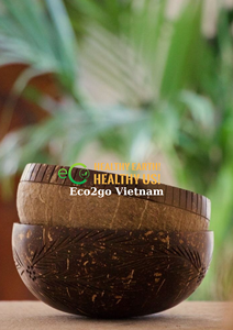 New 2025 Coconut <b>Bowls</b> and Spoons Sets Wooden Smoothie <b>Bowls</b> Vegan Coconut Shell Salad Serving Eco-friendly Products - Product Image 5