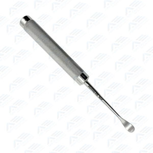 Elevador espinal recto Elevador Cobb quirúrgico de hoja ancha con punta afilada Instrumento de acero inoxidable con duradero - Product Image 2