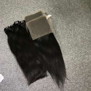 วิกผมแท้เรมี่ธรรมชาติสีธรรมชาติวิกผมแท้แบบชาวเวียดนามแบบตรงสวมสบาย - Product Image 2