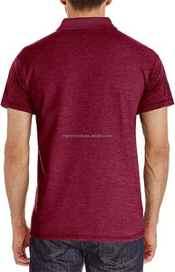 Haute qualité 100% coton personnalisé broderie Logo hommes polos décontracté hauts brodés hommes polos - Product Image 2