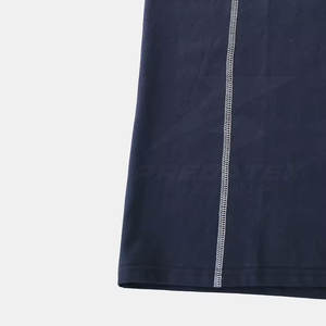 ชุดเสื้อยืดและกางเกงขาสั้นสำหรับวิ่งของผู้ชายชุดเสื้อยืดและกางเกงขาสั้นสีตัดกันออกแบบได้ตามต้องการ - Product Image 4