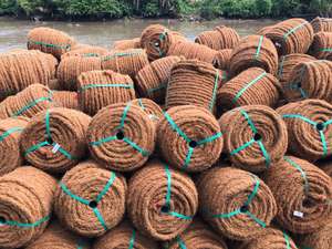 Prix de gros de corde de noix de coco naturelle, corde de coco de 100% corde de coco de noix de coco écologique pour l'agriculture et l'artisanat en macramé - Product Image 2