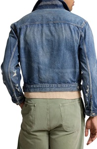 2024 ODM vente en gros sur mesure hommes Denim veste haute qualité motif décoration 100% coton dernière mode pour la saison d'hiver - Product Image 3