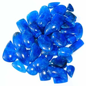 Pierre précieuse naturelle pour bijoux Cabochons d'apatite naturelle Prix d'usine d'apatite en vrac de l'exportateur indien - Product Image 4