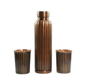 Fourmi 2025. Bouteille en cuivre Rope 1L, article très vendu, vaisselle en plastique pour l'hydratation avec style - Product Image 6