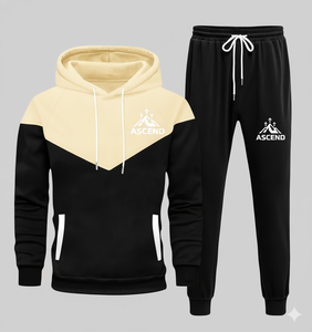 Chándal con Capucha Unisex con Logotipo Personalizado |   Colección de Invierno |   Tejido de Algodón y Poliéster con Forro Polar, Transpirable y Antibacteriano - Product Image 1