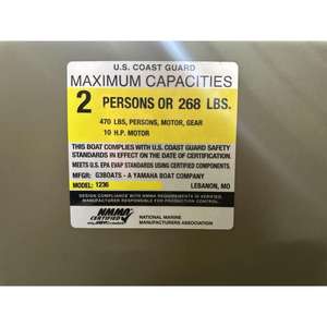 Barco 2025 G3 1236 en Nuevas Condiciones, Tipo de Combustible Gasolina, para 2 Personas, Modificación/Actualización - Product Image 3