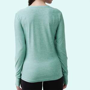 T-shirt de fitness pour femmes à la mode et confortable-Durable et évacuant l'humidité-Parfait pour la course, l'entraînement - Product Image 4