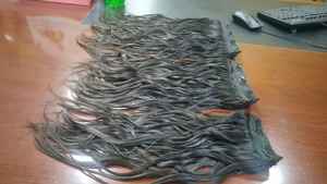 ช่อผมชาวอินเดียที่ไม่ผ่านกระบวนการที่ดีที่สุดมัดผมเรียบเนียนไร้รอยต่อ - Product Image 3